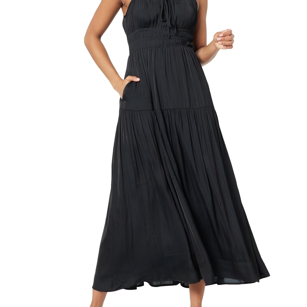 Elegant Black Maxi Dress
